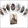 Playing cards featuring historic images of Oklahoma women