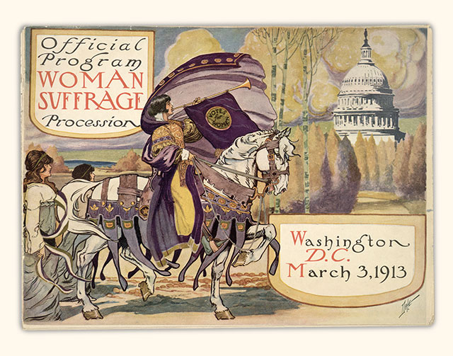Official Program - Woman Suffrage Procession, Washington, D.C. March 3, 1913