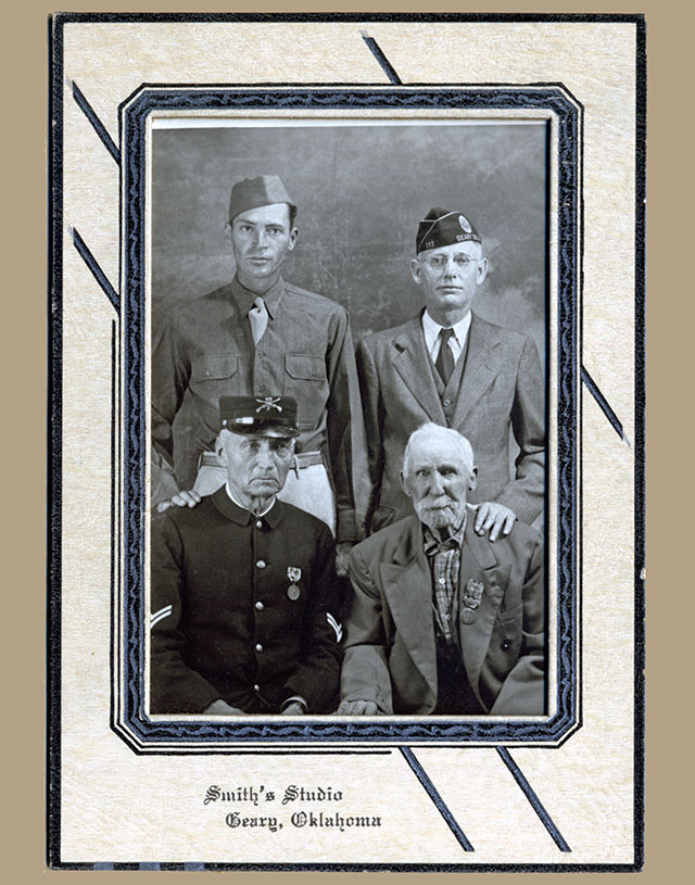 Oklahoma veterans from four wars