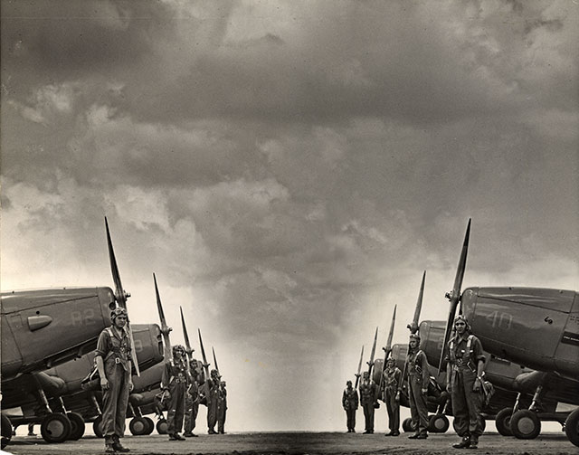 WW II pilots training at Cimarron Army Airfield, Oklahoma City