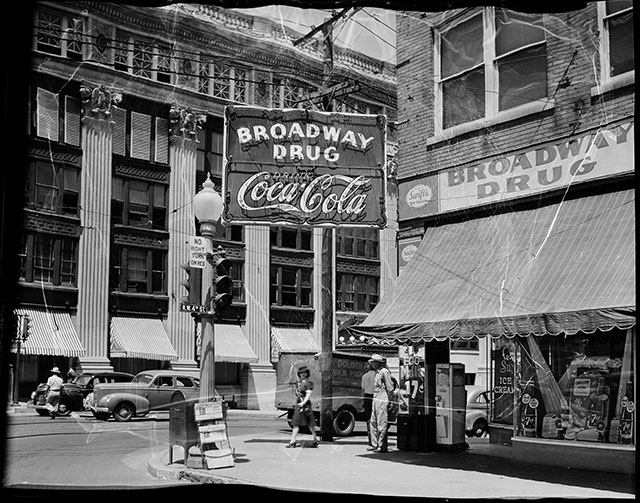Broadway Drug at the corner of Broadway and 4th Street in OKC