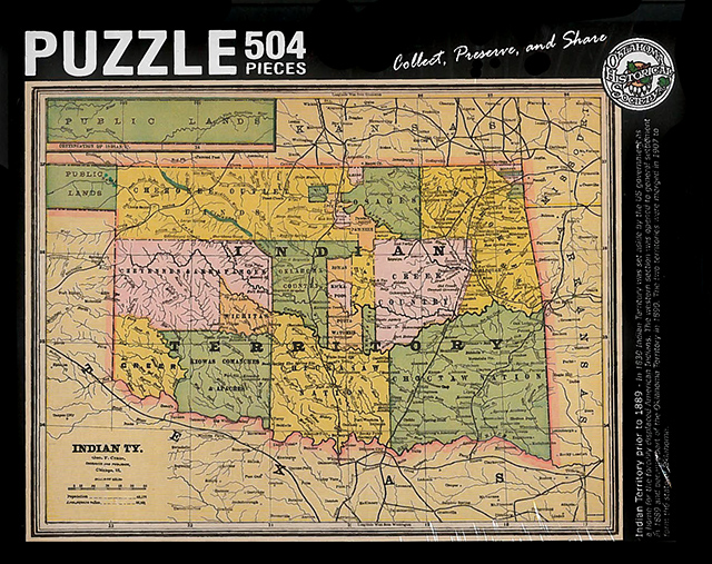 Indian Territory prior to 1889 (504 piece)