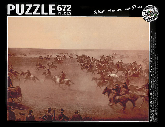 The Race, the start of the Oklahoma Land Run of 1893 (672 piece)