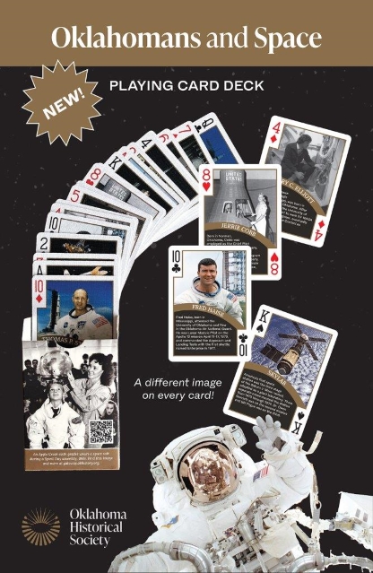 Oklahomans and Space Playing Cards