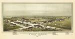 Bird's-eye view of Fort Reno, Oklahoma Territory, 1891