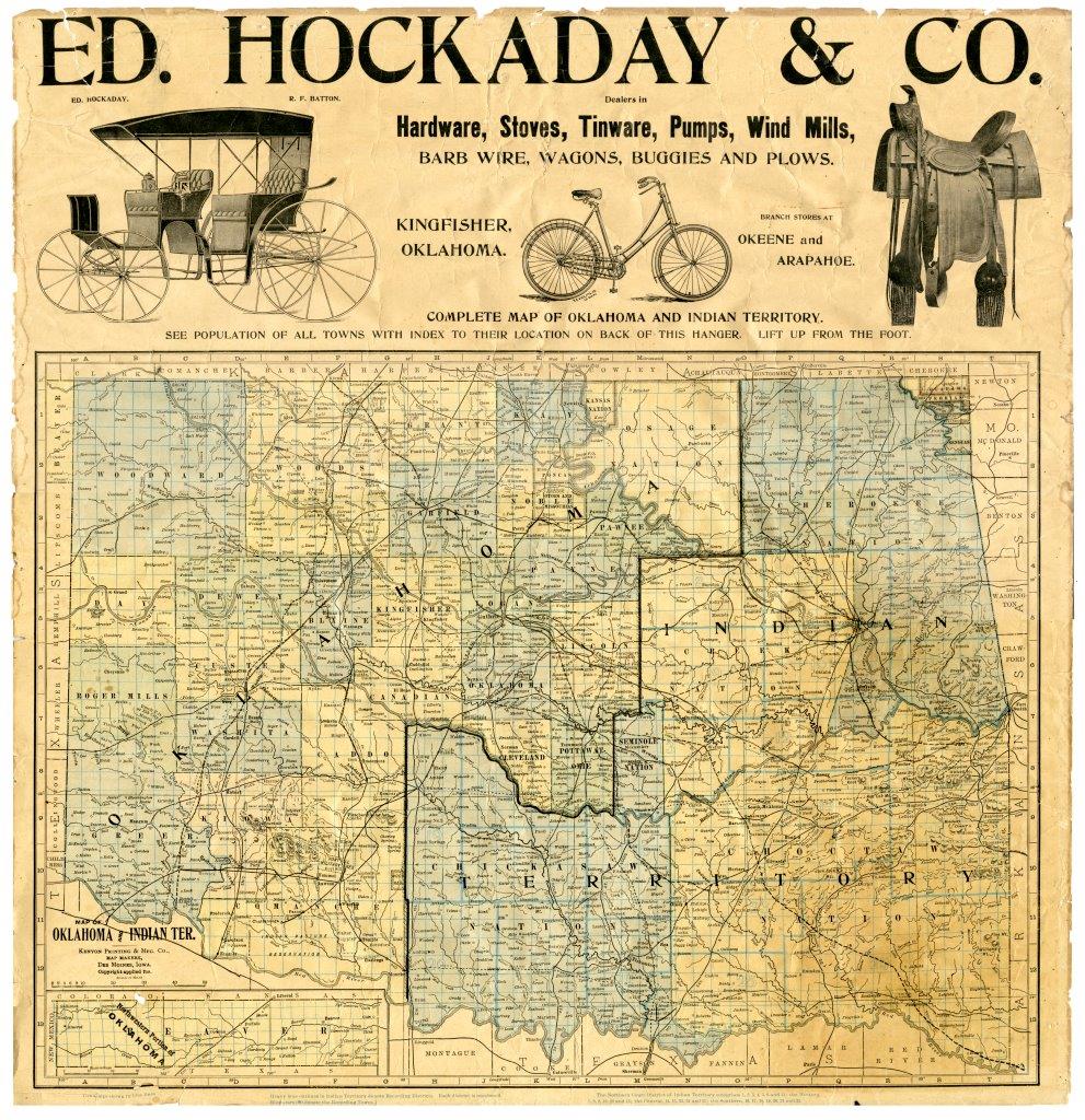 Ed Hockaday & Co. Oklahoma / Indian Territory
