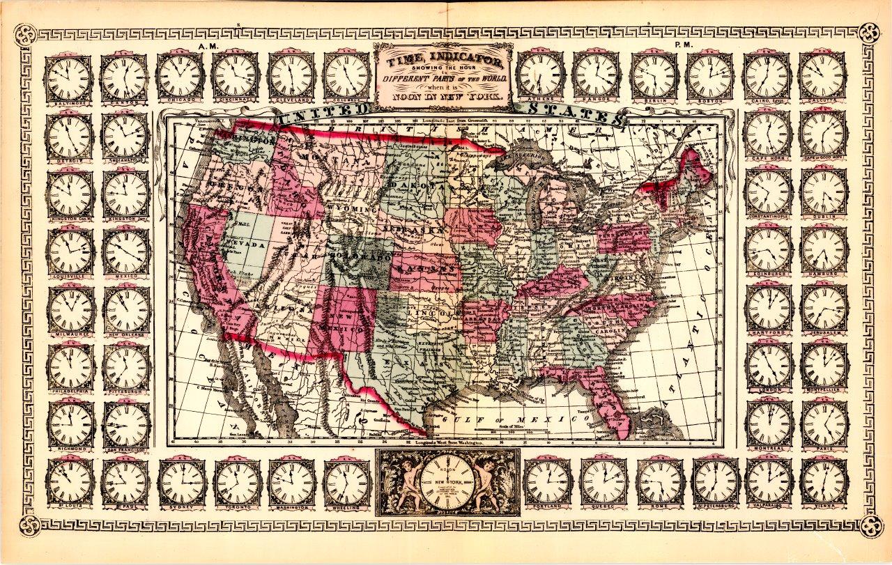 Time Indicator with the Territory of Lincoln