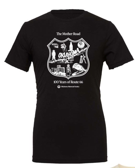 Mother Road Route 66 T-shirt Black