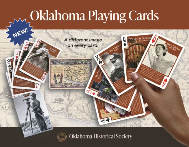 Historic Images of Oklahoma Playing Cards