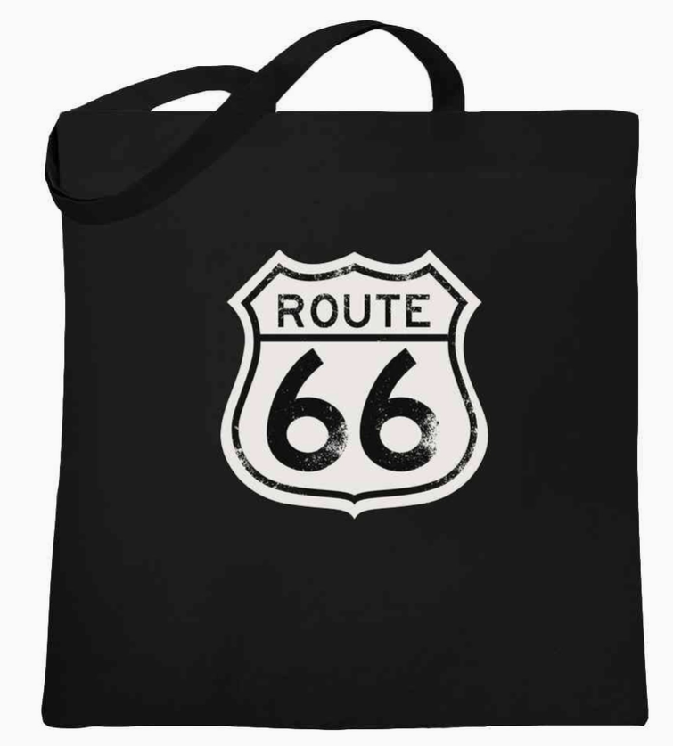 Route 66 Sign Tote Bag