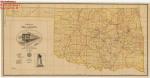 Railroad Map, Oklahoma, 1909