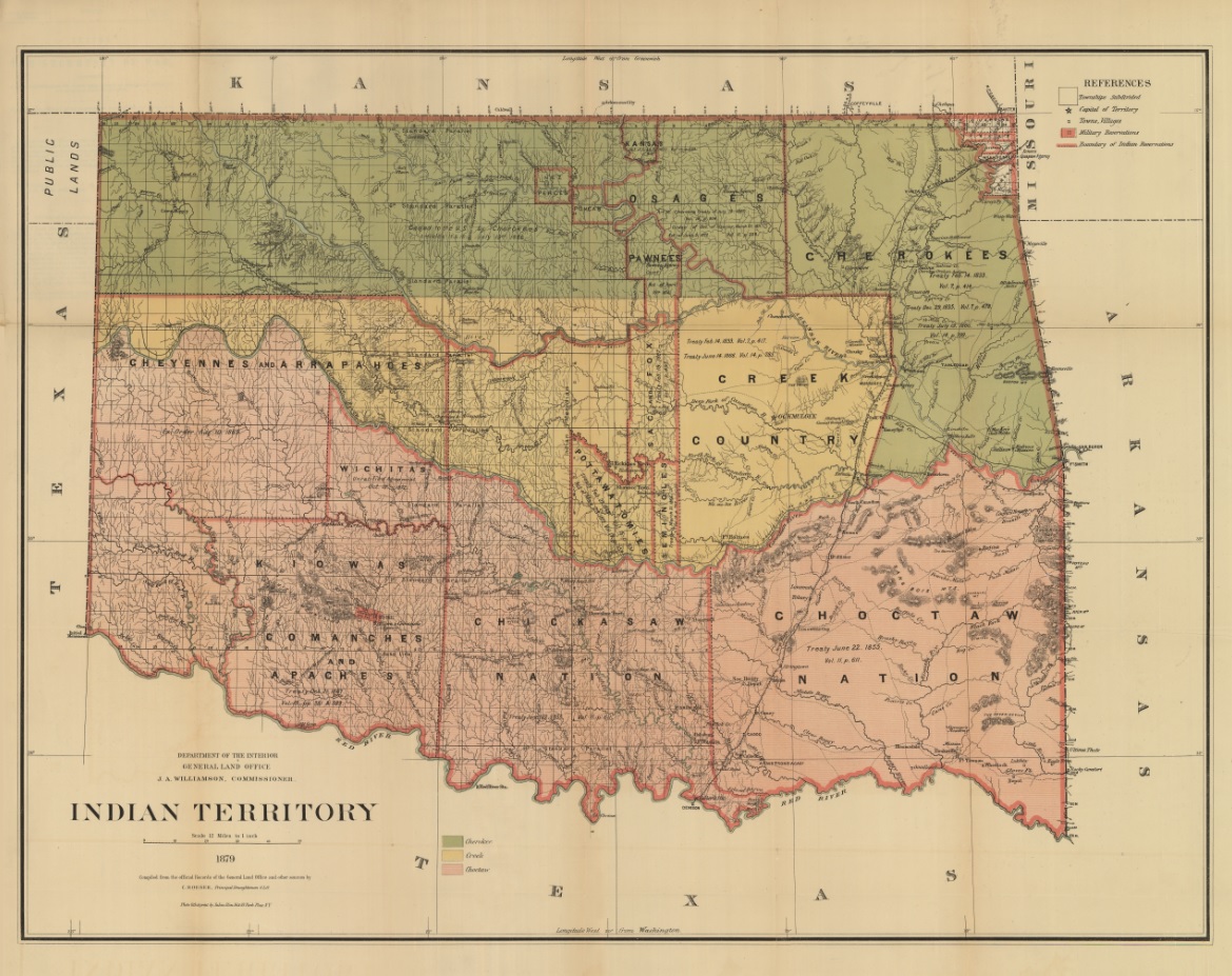 Indian Territory 1879